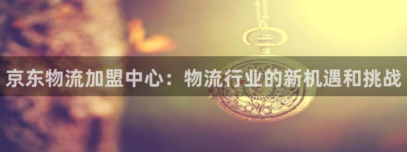 狗子28官网注册：京东物流加盟中心：